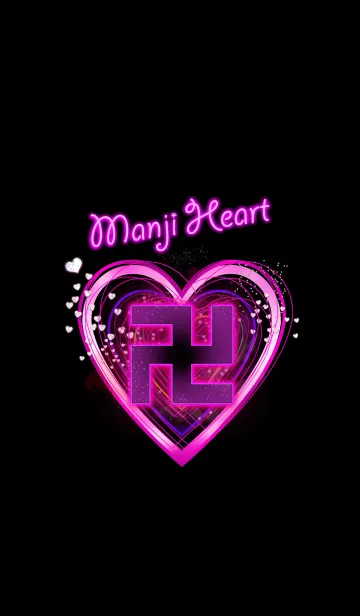 [LINE着せ替え] ♥卍MANJI HEART2卍♥の画像1