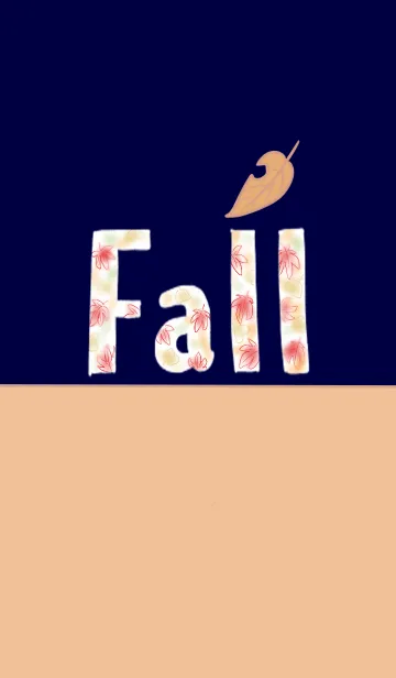 [LINE着せ替え] バイカラー Fallの画像1