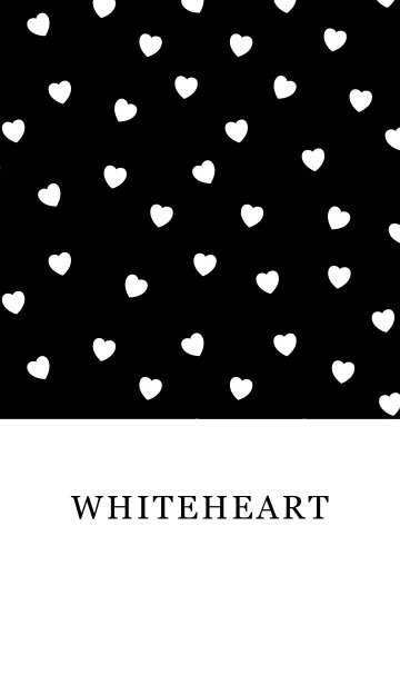 [LINE着せ替え] **WHITE HEART**の画像1