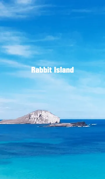 [LINE着せ替え] Rabbit Island.の画像1