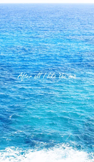 [LINE着せ替え] After all I like the sea 7の画像1