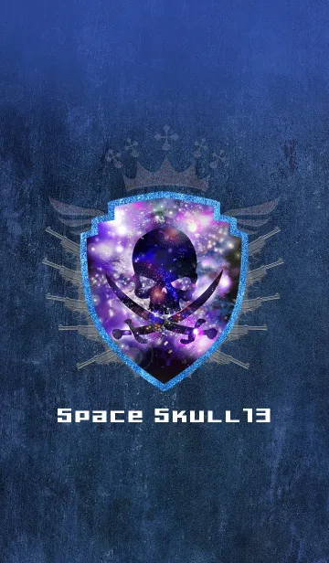 [LINE着せ替え] Space Skull13の画像1