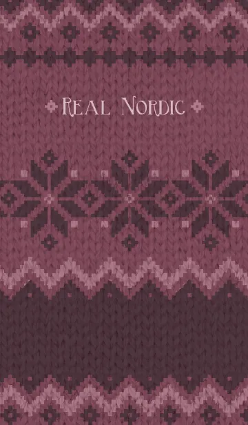 [LINE着せ替え] Real Nordic -Dusty pink-の画像1