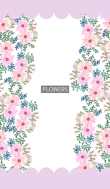 [LINE着せ替え] water color flowers_358の画像1