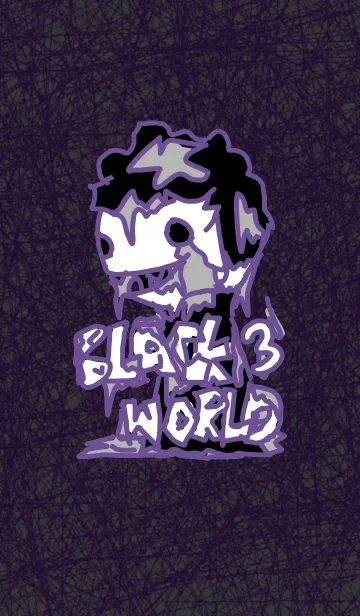 [LINE着せ替え] Black World3の画像1