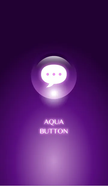 [LINE着せ替え] Aqua button(紫)の画像1