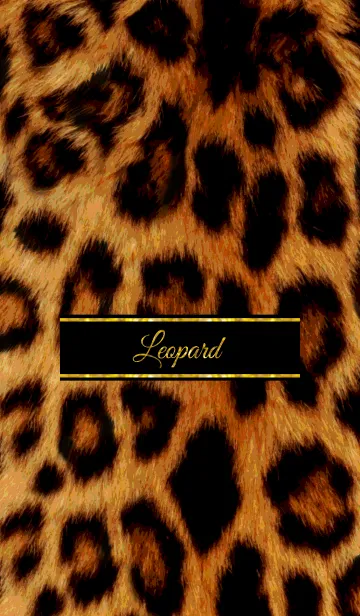 [LINE着せ替え] Leopard × Leopardの画像1