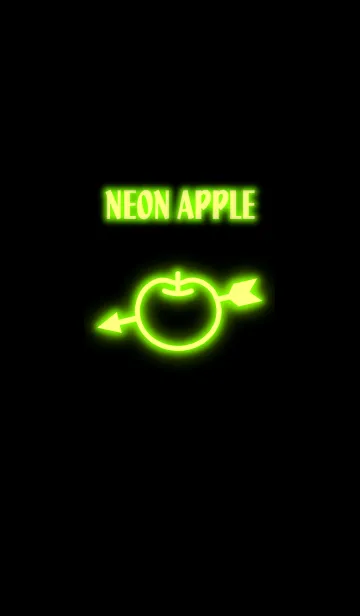 [LINE着せ替え] NEON APPLE GREENの画像1