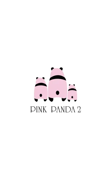 [LINE着せ替え] PINK PANDA 2.の画像1