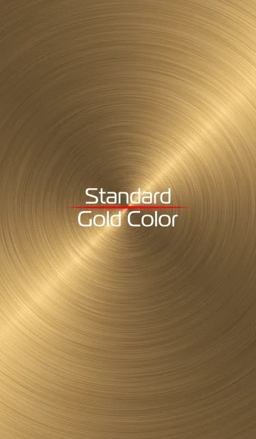 [LINE着せ替え] Standard Gold Colorの画像1