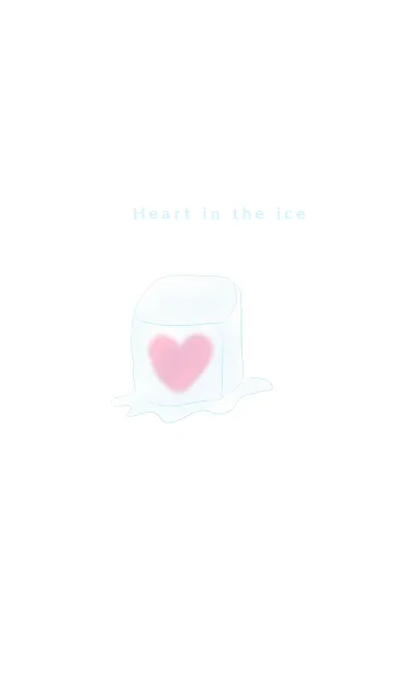 [LINE着せ替え] Heart in the iceの画像1