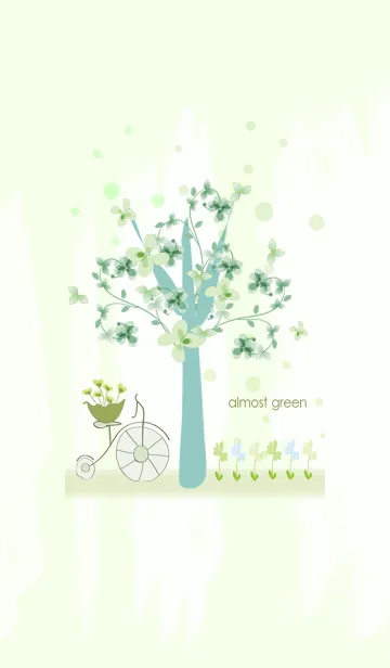 [LINE着せ替え] artwork_Green gardenの画像1