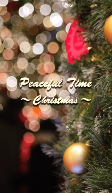 [LINE着せ替え] Peaceful Time -Christmas-の画像1