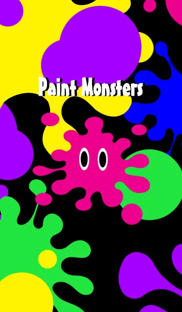 [LINE着せ替え] Paint Monstersの画像1