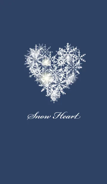 [LINE着せ替え] Snow Heart Theme.の画像1