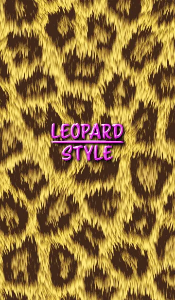 [LINE着せ替え] LEOPARD STYLE 01の画像1