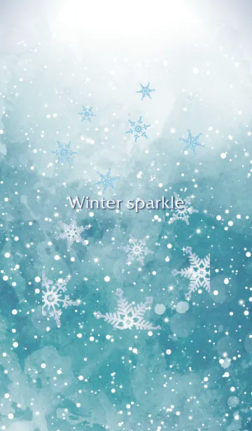 [LINE着せ替え] Winter sparkle -JPN ver-の画像1