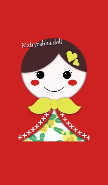 [LINE着せ替え] Matryoshka doll -Red-の画像1