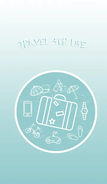 [LINE着せ替え] Travel is life JPの画像1