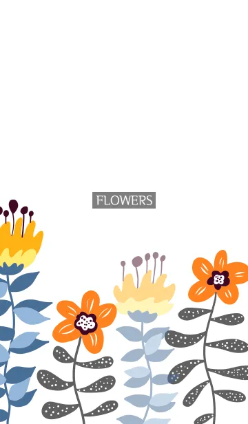 [LINE着せ替え] Ahns flowers_003の画像1