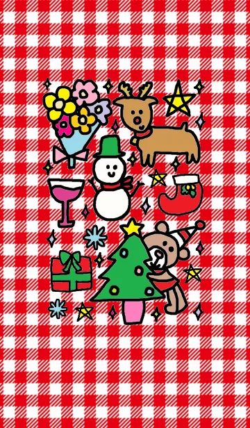 [LINE着せ替え] リロ x クリスマスの画像1