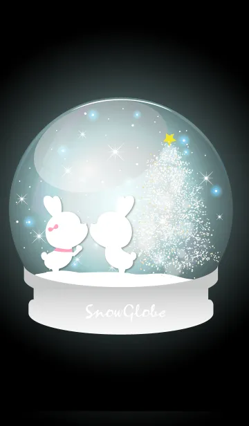 [LINE着せ替え] Snow globe -WHITE-の画像1