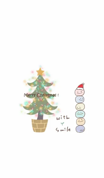 [LINE着せ替え] With SMILE 8 Christmas ver.の画像1