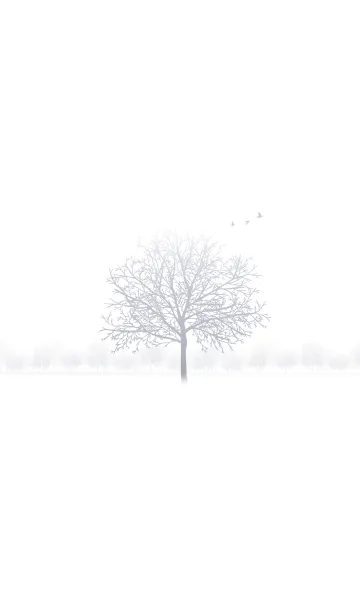 [LINE着せ替え] Winter Treeの画像1