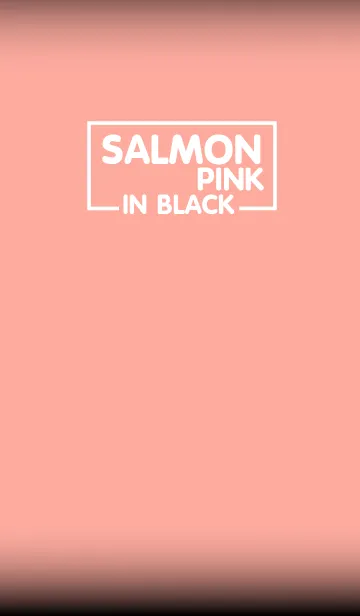 [LINE着せ替え] Salmon Ping ＆ Black Theme(jp)の画像1