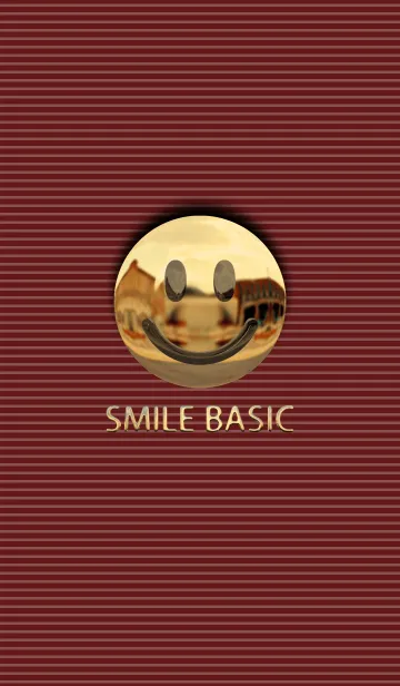 [LINE着せ替え] SMILE BASIC -GOLD-の画像1