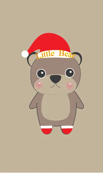 [LINE着せ替え] Little Bear theme v.6の画像1