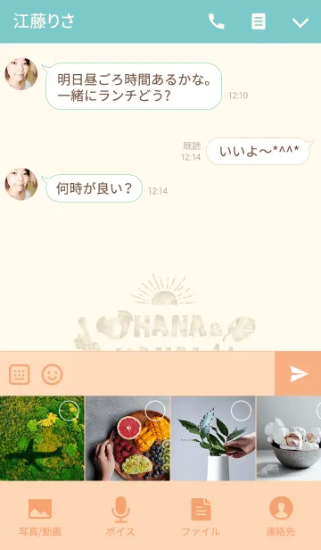 [LINE着せ替え] OHANA＆MAHALO@ペットグランプリの画像4