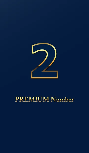 [LINE着せ替え] PREMIUM Number 2の画像1