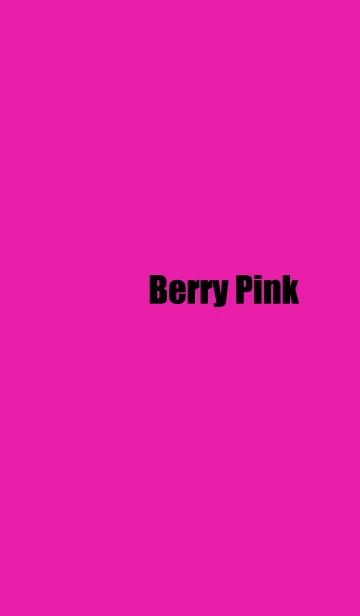 [LINE着せ替え] Berry Pinkの画像1