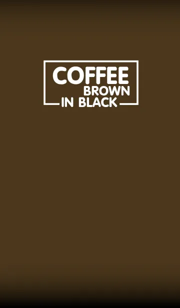 [LINE着せ替え] Coffee Brown ＆ Black Theme(jp)の画像1