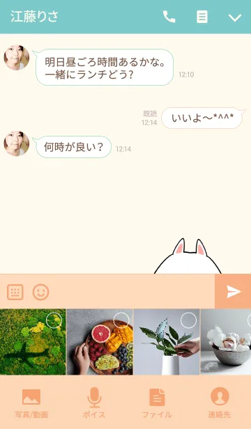 [LINE着せ替え] すみちゃん専用かわいいネコの名前着せかえの画像4