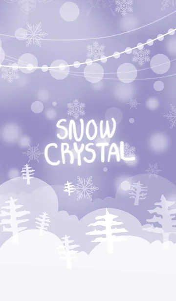 [LINE着せ替え] snow crystal_015の画像1