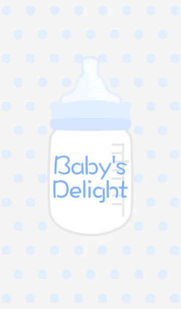 [LINE着せ替え] Baby's Delight <Sapphire>の画像1