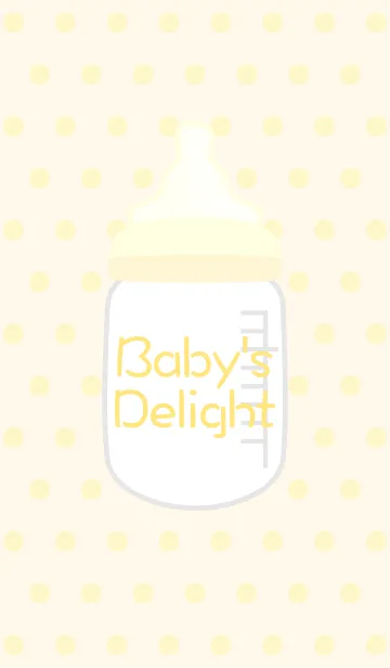 [LINE着せ替え] Baby's Delight <Citrine>の画像1