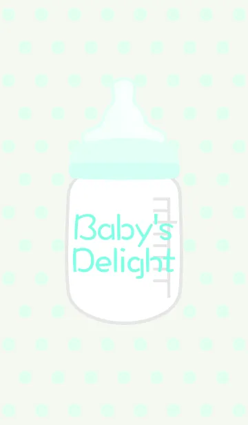 [LINE着せ替え] Baby's Delight <Emerald>の画像1