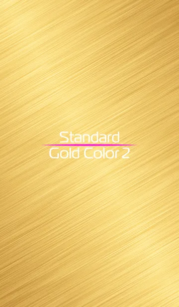 [LINE着せ替え] Standard Gold Color 2の画像1