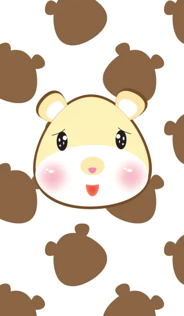 [LINE着せ替え] Little Bear theme v.8の画像1