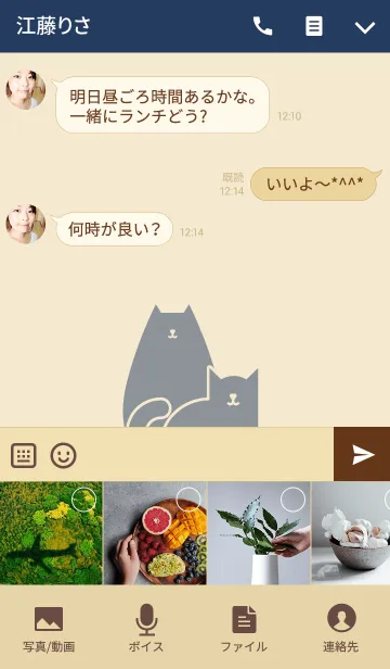 [LINE着せ替え] Cats (for japan)の画像4