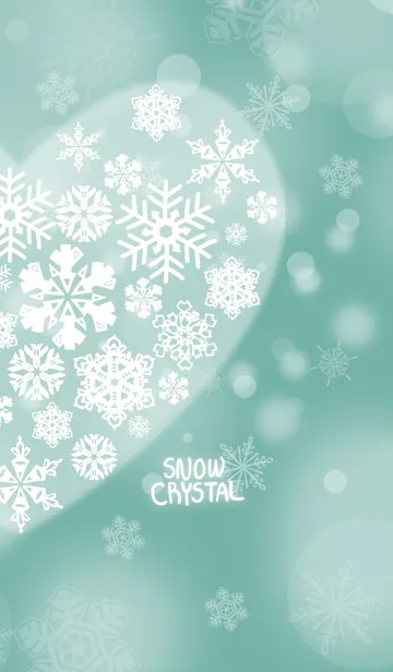 [LINE着せ替え] snow crystal_032_rightの画像1