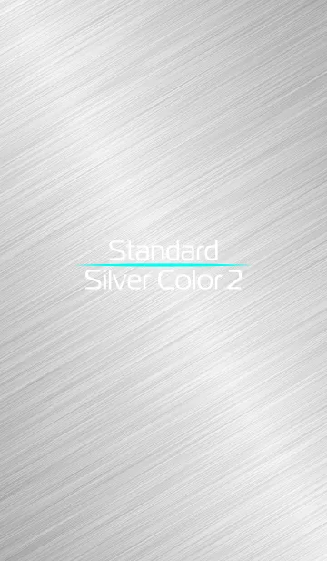 [LINE着せ替え] Standard Silver Color 2の画像1