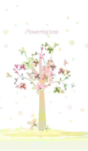 [LINE着せ替え] artwork_Flowering tree3の画像1