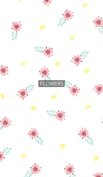 [LINE着せ替え] Ahns flowers_016の画像1