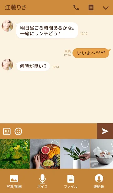 [LINE着せ替え] 私はニンジンを引くのが大好きの画像4