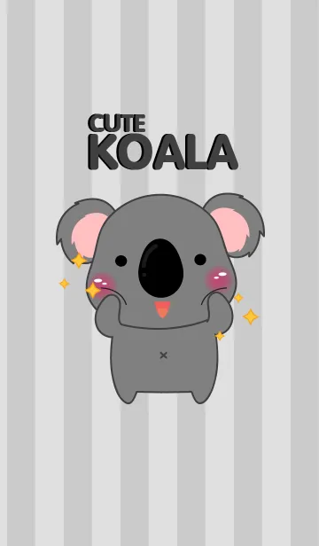 [LINE着せ替え] I'm Cute Koala Theme(jp)の画像1