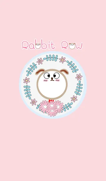 [LINE着せ替え] Rabbit Rowの画像1